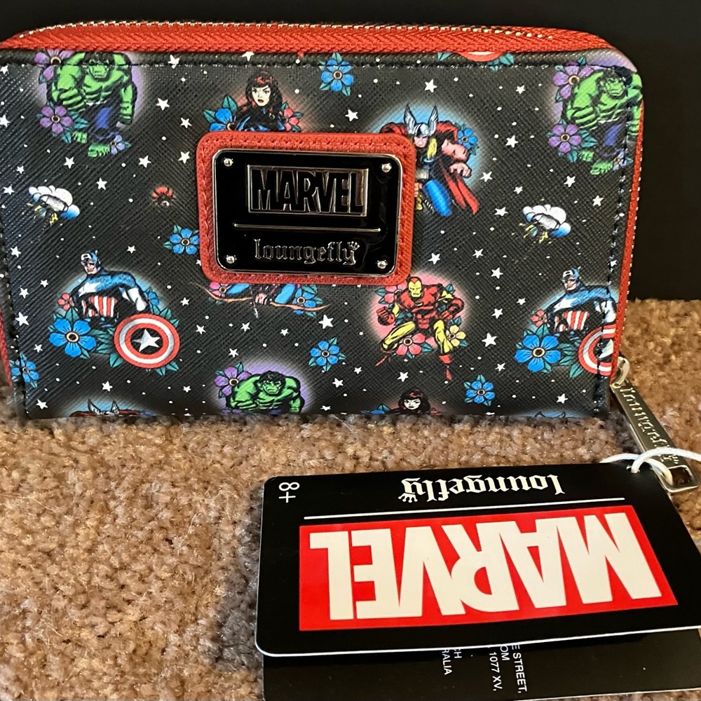 Marvel loungefly wallet